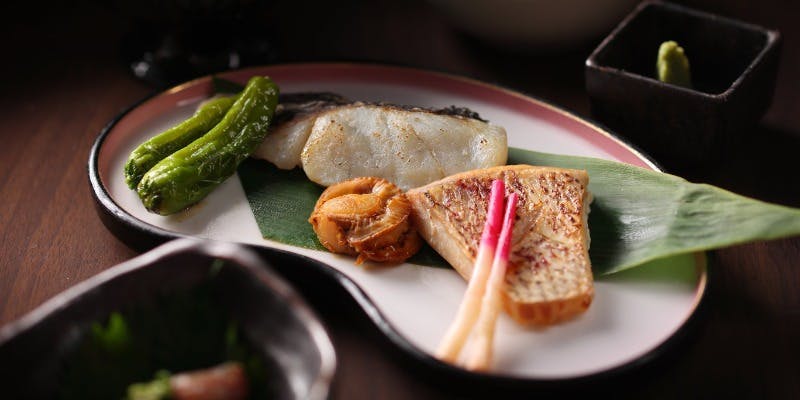 成田市場直送 鮮魚二種の焼き物