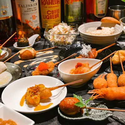 お料理のお供に最適な豊富なお酒と共に