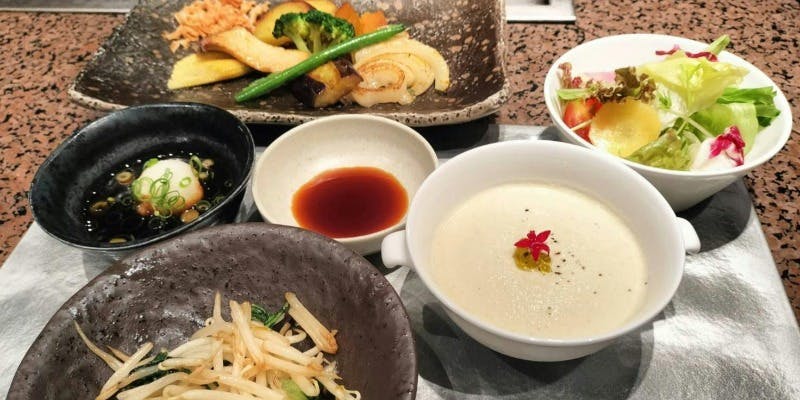 【ベジタブルランチ】野菜メインのヘルシーランチ