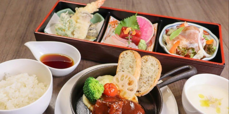 【Web限定ドリンク付き】和洋折衷御膳