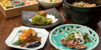 【春の彩りコース】初鰹のカルパッチョや桜海老の羽釜ご飯など全7品 - 茶茶 Ryu-rey