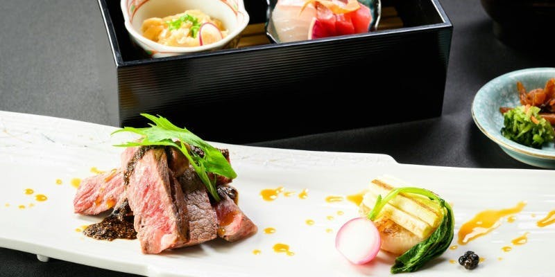 【上品な甘みと旨味】　 北海道産牛御膳（11・12月／北海道産牛のステーキ御膳）