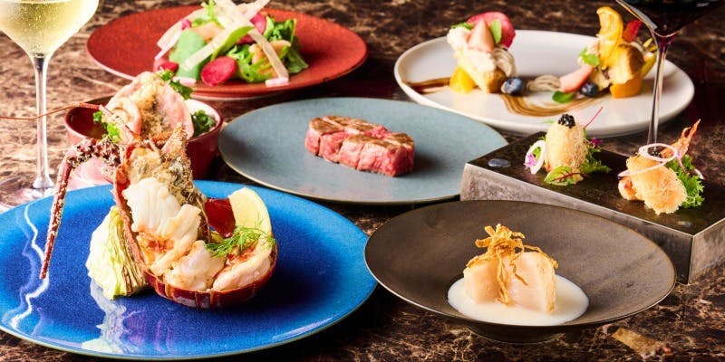 【Xmas2025】黒毛和牛/伊勢海老の王道料理全8品 ～クリスマスディナー～