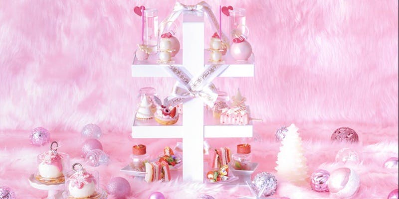 【Xmas2024】Christmas Pink Afternoon Tea（12/24,25）（カウンター席）