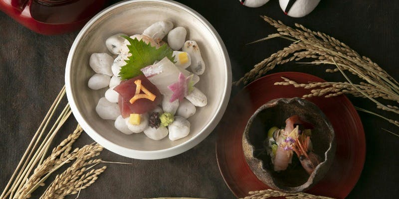 【日本料理 呉竹】特選昼会席＋グラスシャンパン（個室確約）