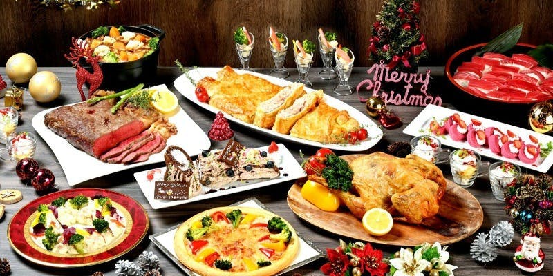 【ランチ】ホテル最上階で楽しむクリスマスブッフェ2024