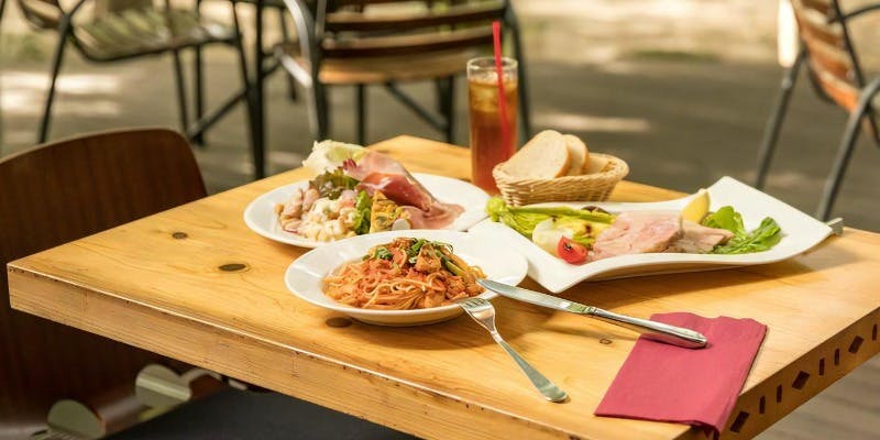 【フレスコランチ】前菜、パスタ、メイン、デザート 全4品