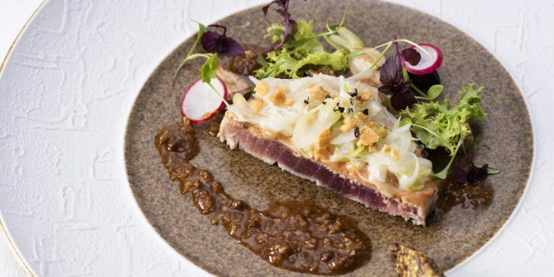 【Dinner Kazahana】Wメイン、お奨めデザートなど全7品