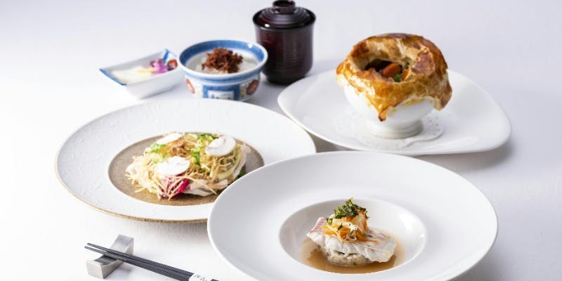 お箸でお楽しみいただけるフランス会席「風花物語」＋1ドリンク