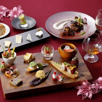 クリスマス ディナー Bar Plus 大阪マリオット都ホテル19f Okaimonoモール レストラン