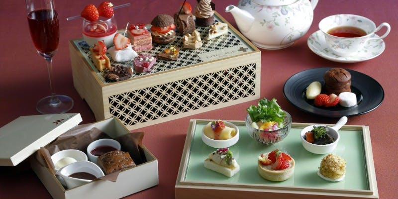 【12/26～2/28】　ショコラ＆いちごアフタヌーンティー（120分制）