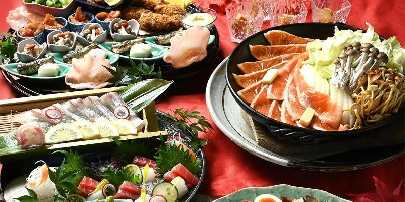 飲み放題付き　忘・新年会大皿プラン