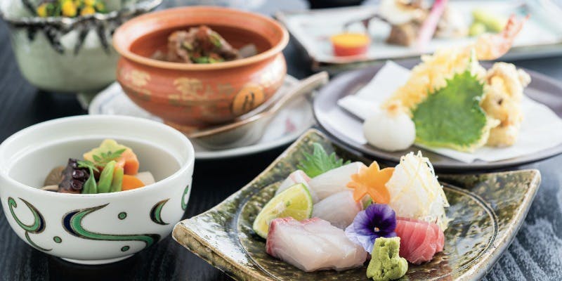 【お昼の会席 瀬戸会席】造り、焚合、焼物、合肴など