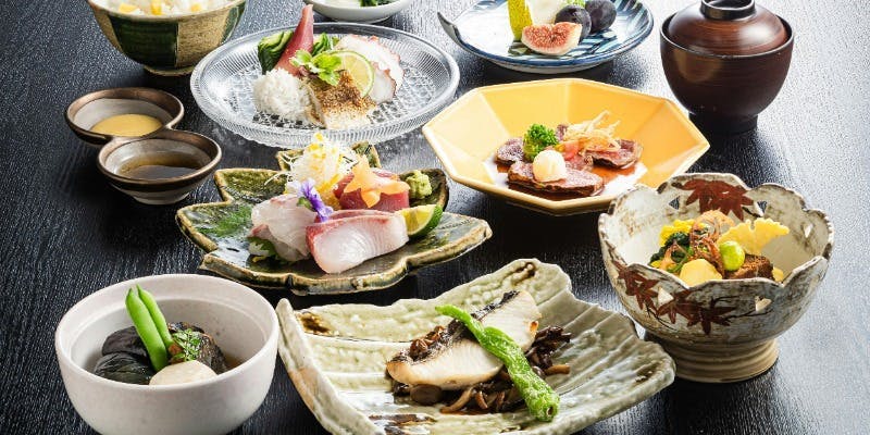 【雲海会席】前菜、刺身、焚合、焼物、など全8品