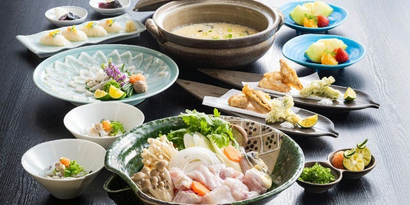 【とらふぐ会席　椿】