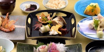 【季節の会席 料理長のおすすめ】厳選食材を使用した前菜、お刺身、焼物など全10品 - 日本料理 雲海／ANAクラウンプラザホテル松山