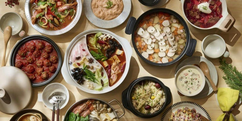 1ー2月世界の鍋フェア平日ランチ｜火鍋など世界の鍋料理を日替りで堪能＋ソフトドリンクバー（時間無制限）