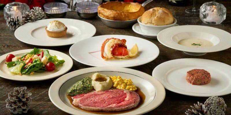 【12/15～30】2025  Year－End Dinner Course＋乾杯シャンパン＋飲み放題【2時間制】（12/24.25日を除く）