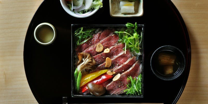 【フェスティブシーズンランチ】ステーキ重