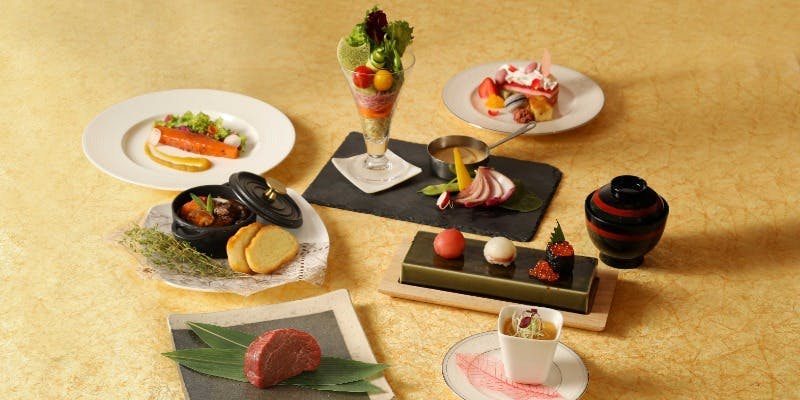 【平日限定】お寿司とお肉の贅沢鉄板ランチ　～彩～