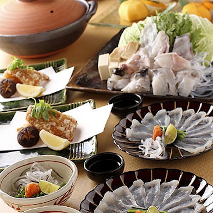 祇園 なか花 特選大てっさふぐコース 焼きふぐなど全7品 ディナー プラン 11487688 メニュー 一休 Comレストラン