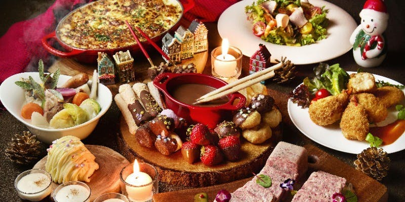 【ディナーブッフェ】ウィンターマーケット～ほっこりあったか、冬のごちそう物語～開催 ※入店から90分制