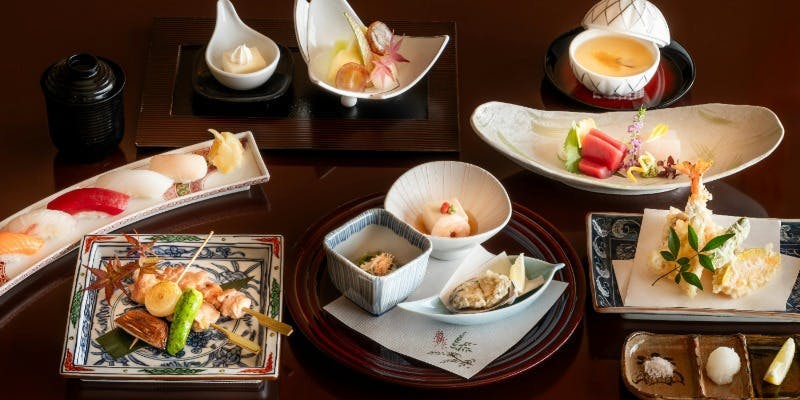 【忘年会・新年会コース（懐石 愉楽）】＋フリーフロー付き（個室or半個室）