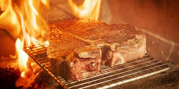 【Tボーンディナー】歓送迎会にもおすすめなTボーンステーキ含む全6品 - tcc 炉窯炭火焼 Steak