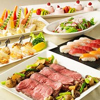 ホテルならではのお料理とともに楽しむ