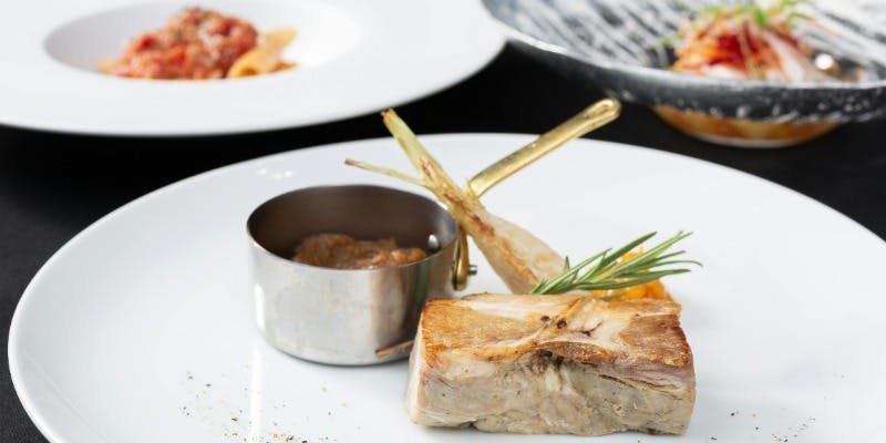 【LUCE】金目鯛のポワレや日吉豚のローストなど全5品＋1ドリンク（席数限定）