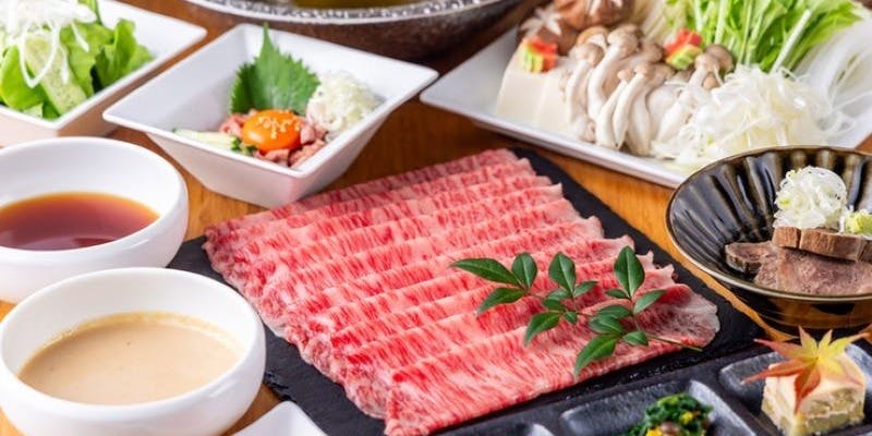 【2時間飲み放題付き】佐賀牛しゃぶしゃぶコース（1日3組限定）