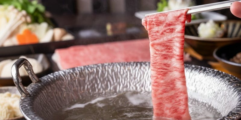 【極上佐賀牛＜サーロイン＞しゃぶしゃぶコース 】