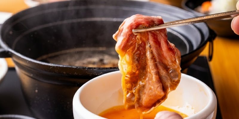 【極上佐賀牛＜サーロイン＞すき焼きコース】