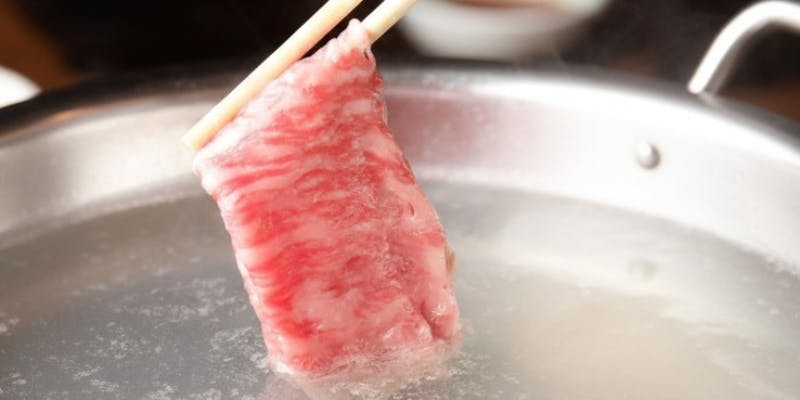 【満足ランチコース】佐賀牛の極上しゃぶしゃぶ or すき焼きをお選びいただけます