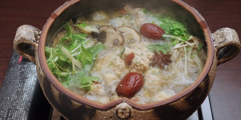 【単品薬膳たまちゃんこ鍋セット】