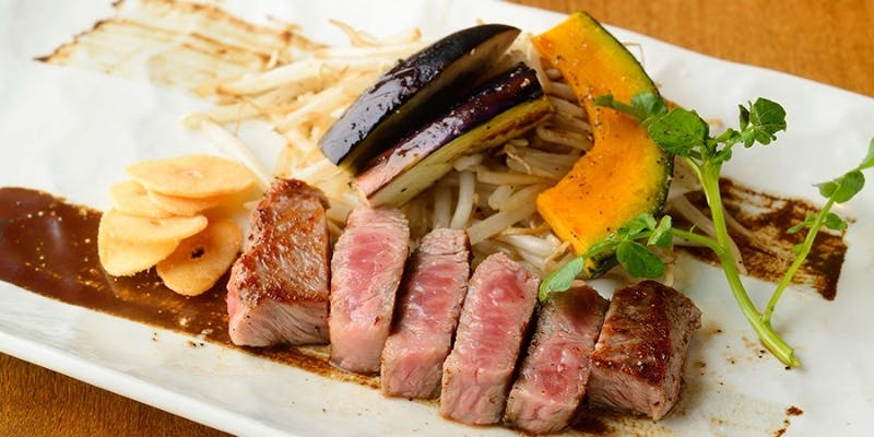 【ランチプレミアムコース】活け鮑、仙台牛サーロインなど全7品＋1ドリンク