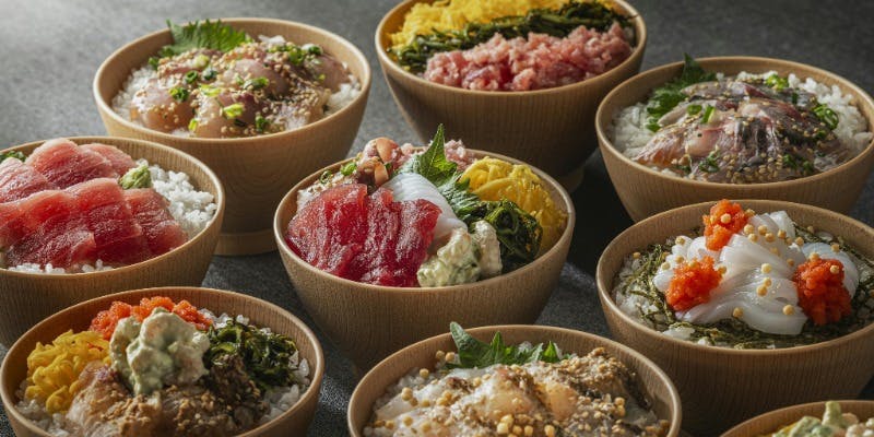 【海鮮のせ放題！勝手丼】冬の北海道フェア ～十勝・道央～＜平日ランチブッフェ＞（1/13～4/10）