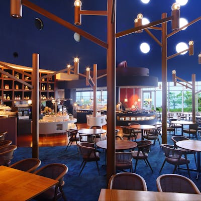 「Bel Lago」とはイタリア語で“美しい湖” 壮大な琵琶湖をイメージした空間