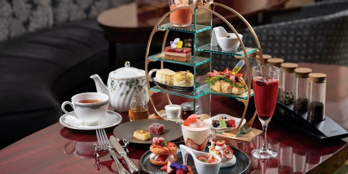 2024年ホテル阪急インターナショナルのいちごアフタヌーンティー アフタヌーンティーセット ~Supreme(シュープリーム)~「苺」