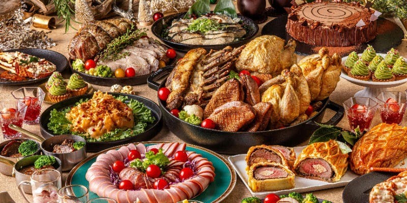 【Xmas2025】クリスマスディナーブッフェ（19時30分入店/120分制）