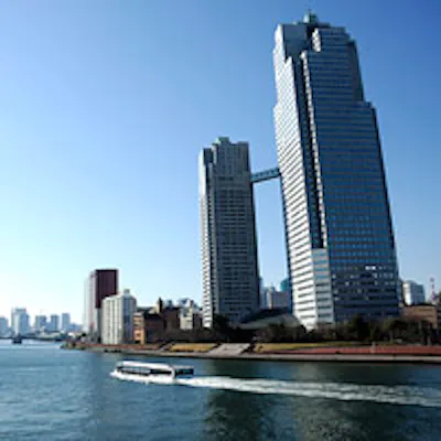 「築地駅」下車、徒歩約7分。 都心へのアクセスに恵まれたホテル。
