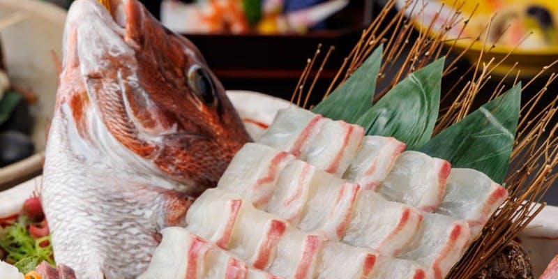 【季節会席　楓　かえで】姿造り＆お吸物付き季節会席コース