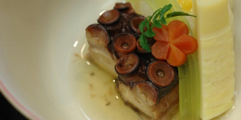 【蛸入り季節会席　朝霧　あさぎり】姿造り付き蛸入り季節会席コース