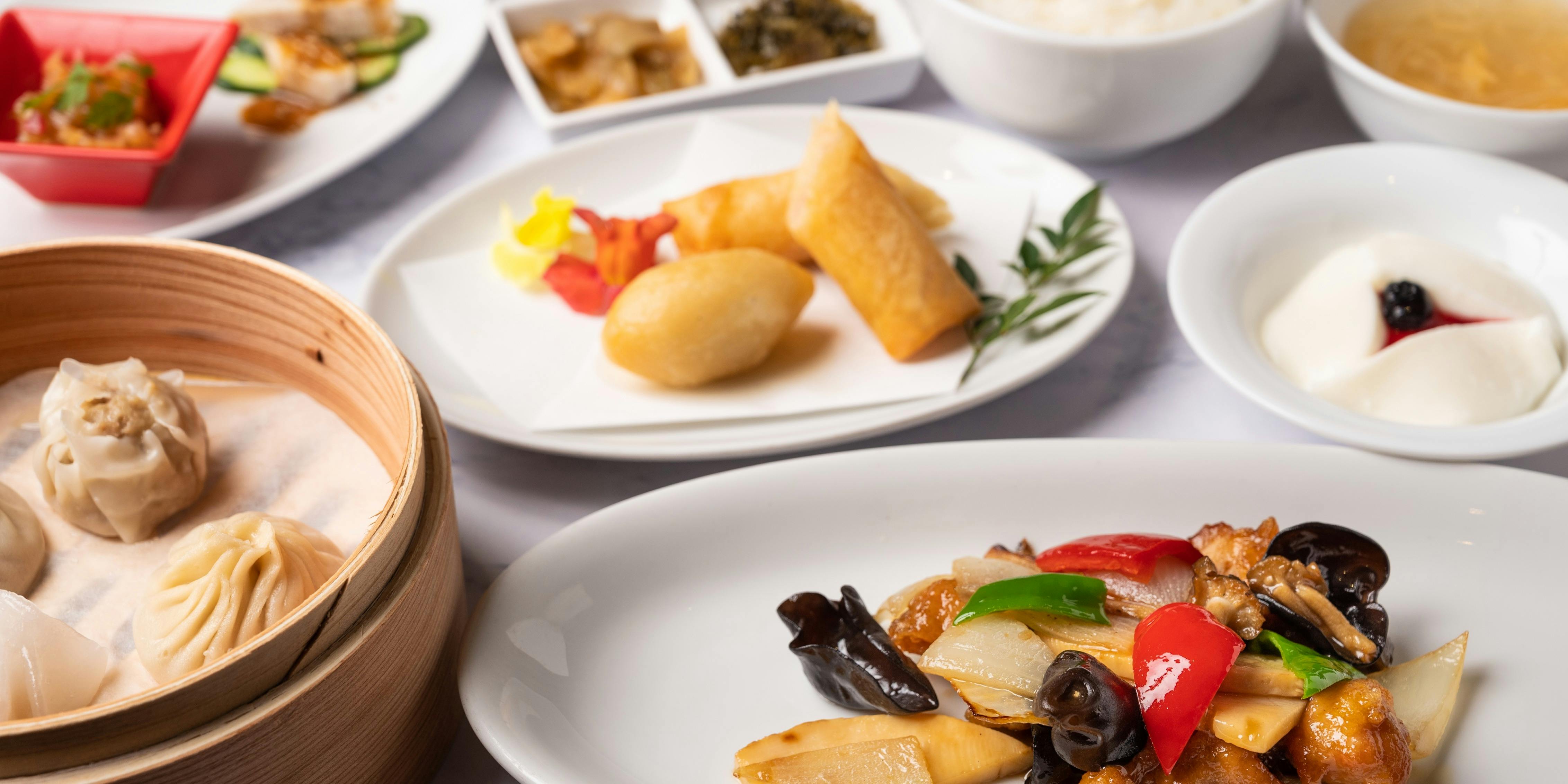 ランチ 龍福小籠堂 Nu茶屋町店 ロンフーショウロンドウ ヌーチャヤマチテン 梅田 小籠包 点心 一休 Comレストラン