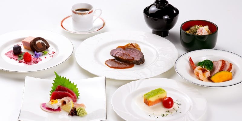 【新年会プラン2026】～和洋中取合せ料理～飲み放題付き