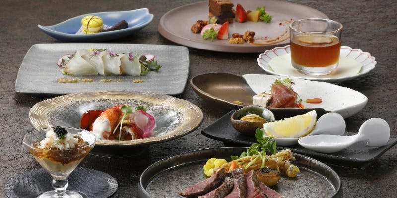 【ハレの日フレンチ会席】ダブルコンソメスープ、国産牛サーロインなど 豪華全8品＋乾杯シャンパーニュ