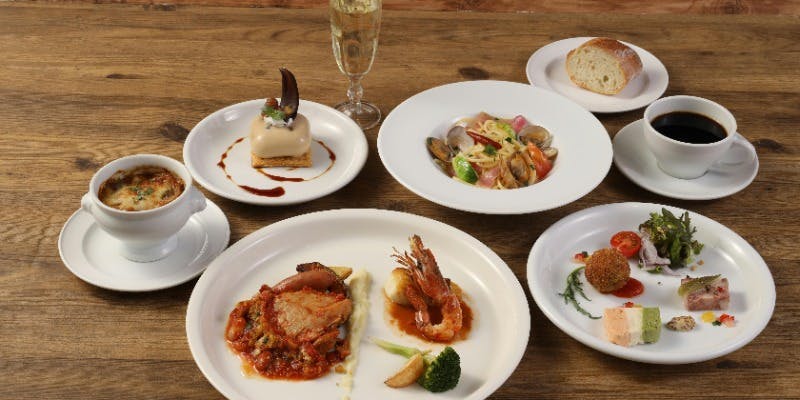 【乾杯スパークリングワイン付！】BISTRO RUBANが贈るスペシャルディナーコース秋冬