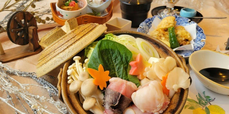 期間限定【冬の味覚膳～あんこうづくし～】鮟肝ポン酢・鮟鱇鍋・唐揚げ（11/5～12/23まで）