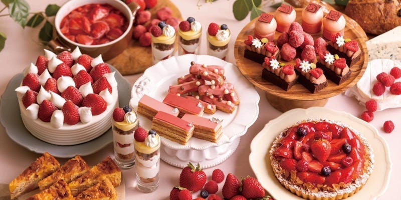 1月23日開催！いちごのデザートブッフェ