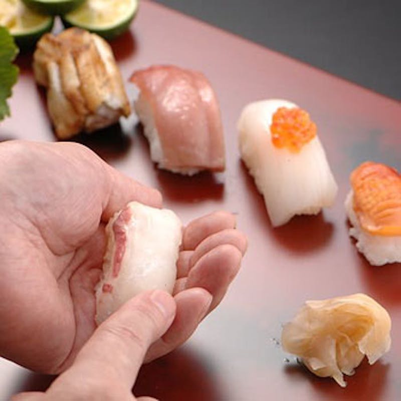 【寿司会席～お好み寿司三昧～】お寿司、鯛カマ入り赤出汁など